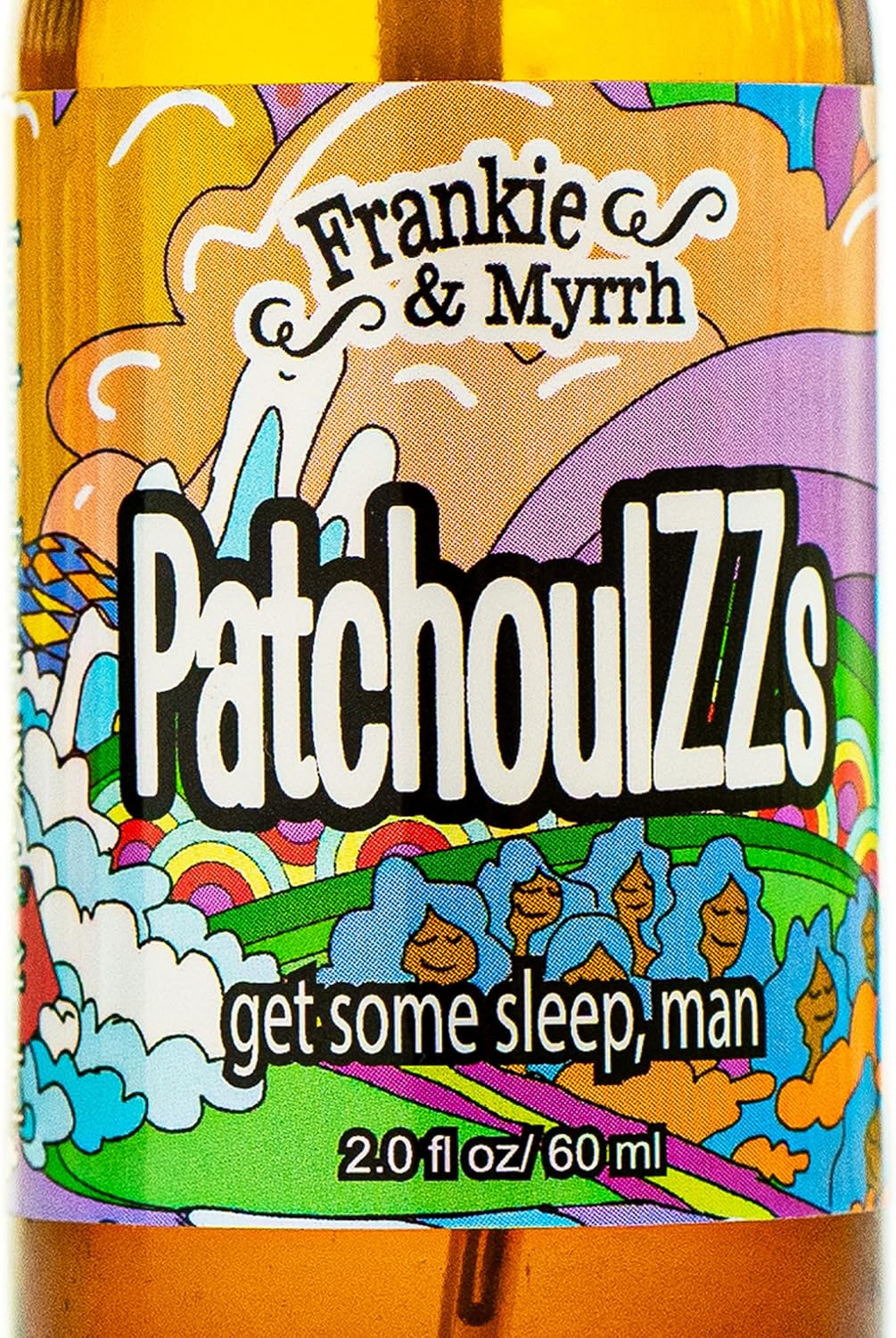 Frankie & Myrrh PatchoulZZs | Patchouli & Lavender Body Spray/Linen/Room Spray | 2 Fl. Oz. Freshwater Mist