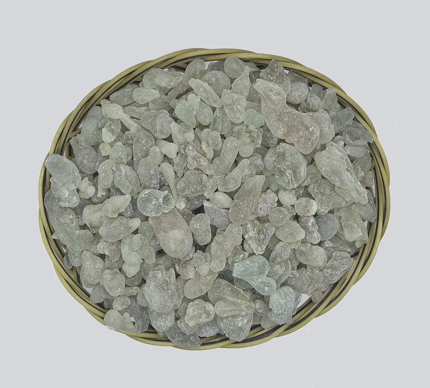 Royal Green Frankincense Hojari from Oman Boswellia Sacra Pure Incense Chruch Incense Olibanum luban (1 oz)