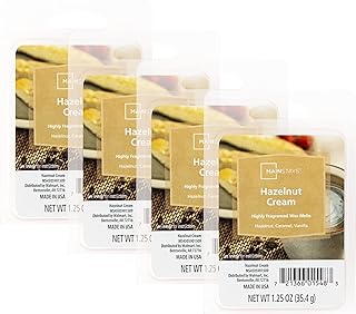 Maclock Mainstays Scented Wax Cubes 1.25oz 4-Pack (Hazelnut Cream), MS264