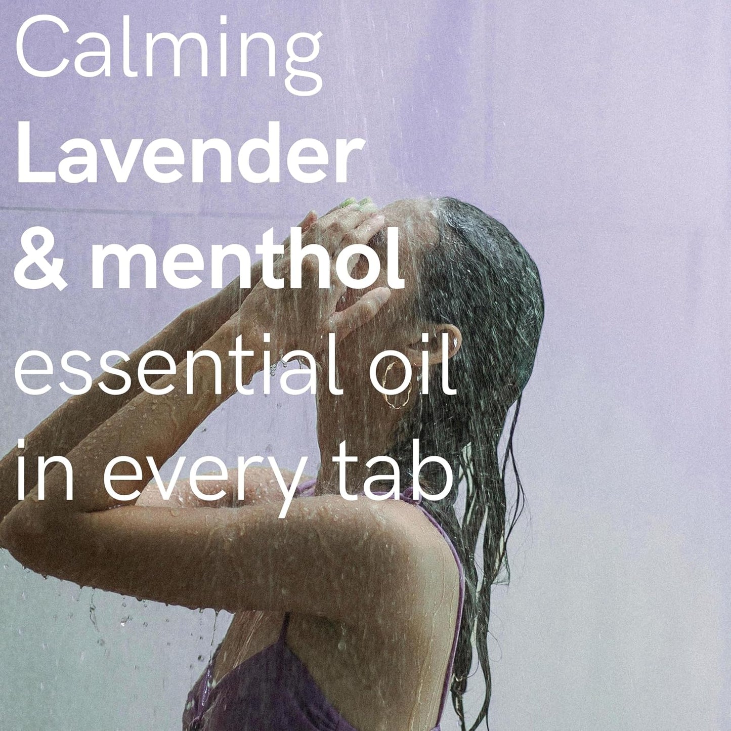 Zensah Calming Lavender Sport Shower Steamers - Made in USA with Essential Oils, Relaxing Aromatherapy Self Care Gifts, Unique Scent Bombs, Birthday Gifts for Runners and Athletes