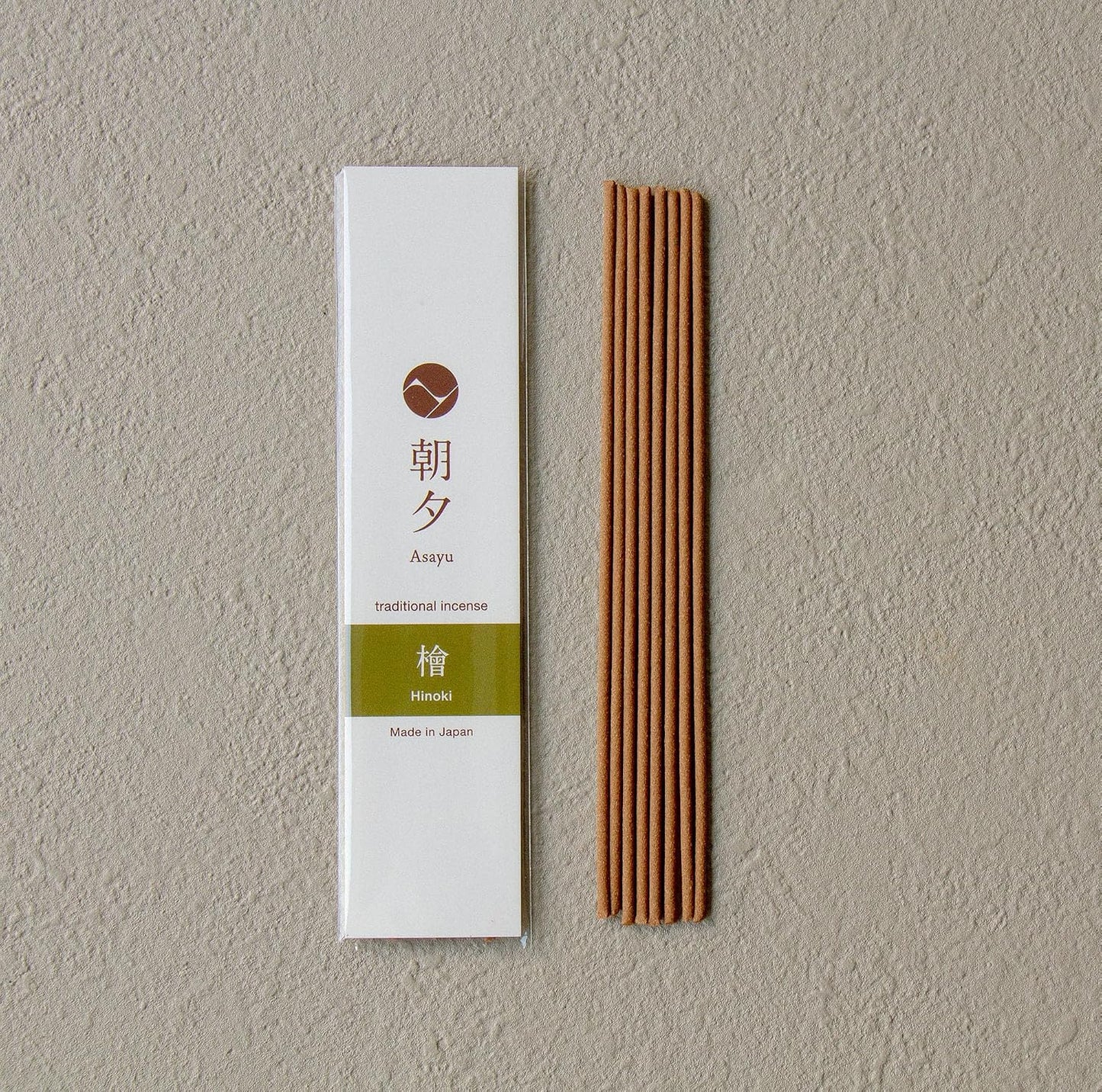 Asayu Japan Incense Gift Set - Natural Scent Collection - Ceramic Holder + 5 Authentic Japanese Incense Sticks (20g Each) - Made in Japan - for Yoga, Meditation & Relaxation