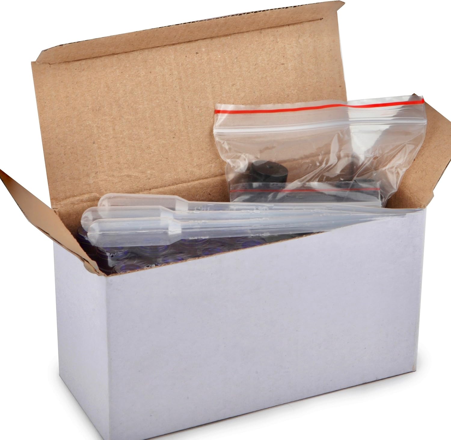 Vivaplex, 12, Cobalt Blue, 10 ml Glass Roll-on Bottles with Stainless Steel Roller Balls. 3-3 ml Droppers included