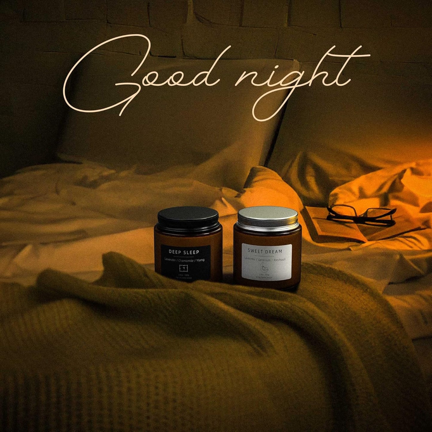 Scented Candles, BOYUJK Candles for Home Scented, Candle Set for Stress Relief and Promote Sleep, Candle Gifts for Women and Men