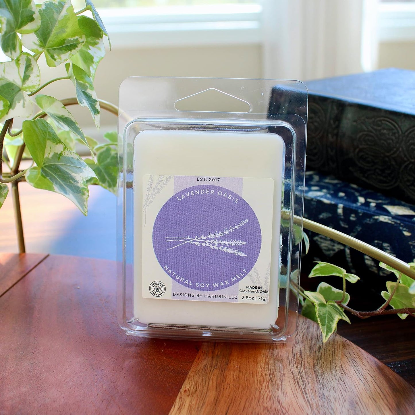 Soy Wax Melts | 2.5oz. Wax Melt | Soy Wax Melt Handmade | Scented Natural Soy Wax Melt | Clamshell Wax Melt (Apples & Maple Bourbon)