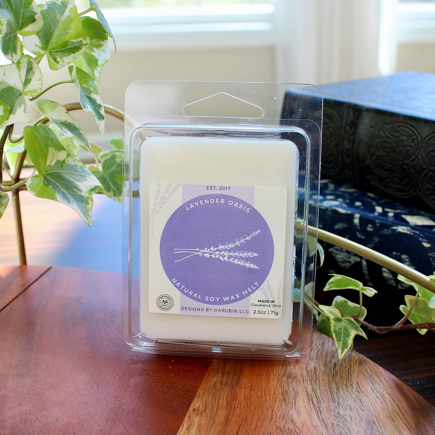 Soy Wax Melts | 2.5oz. Wax Melt | Soy Wax Melt Handmade | Scented Natural Soy Wax Melt | Clamshell Wax Melt (Apples & Maple Bourbon)