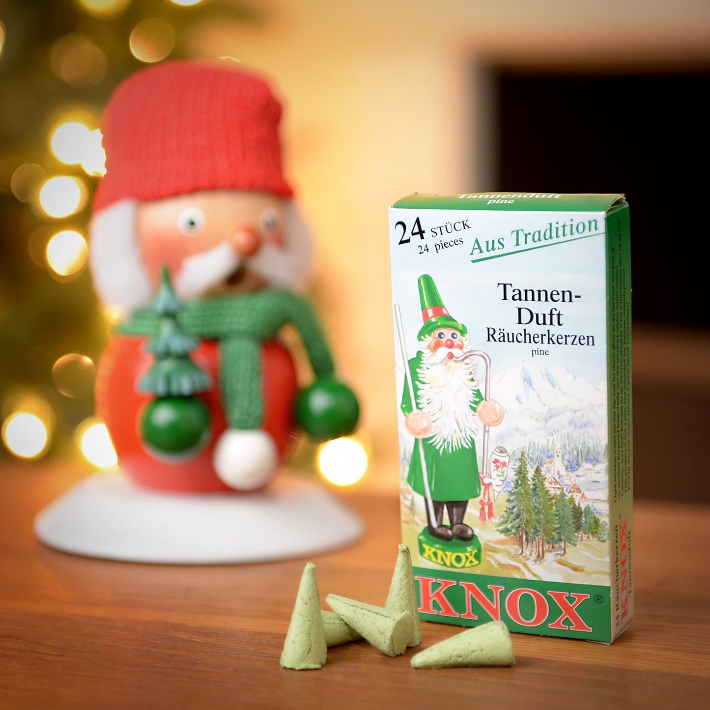 Knox Vanilla Scent German Incense Cones Made in Germany for Christmas Smokers