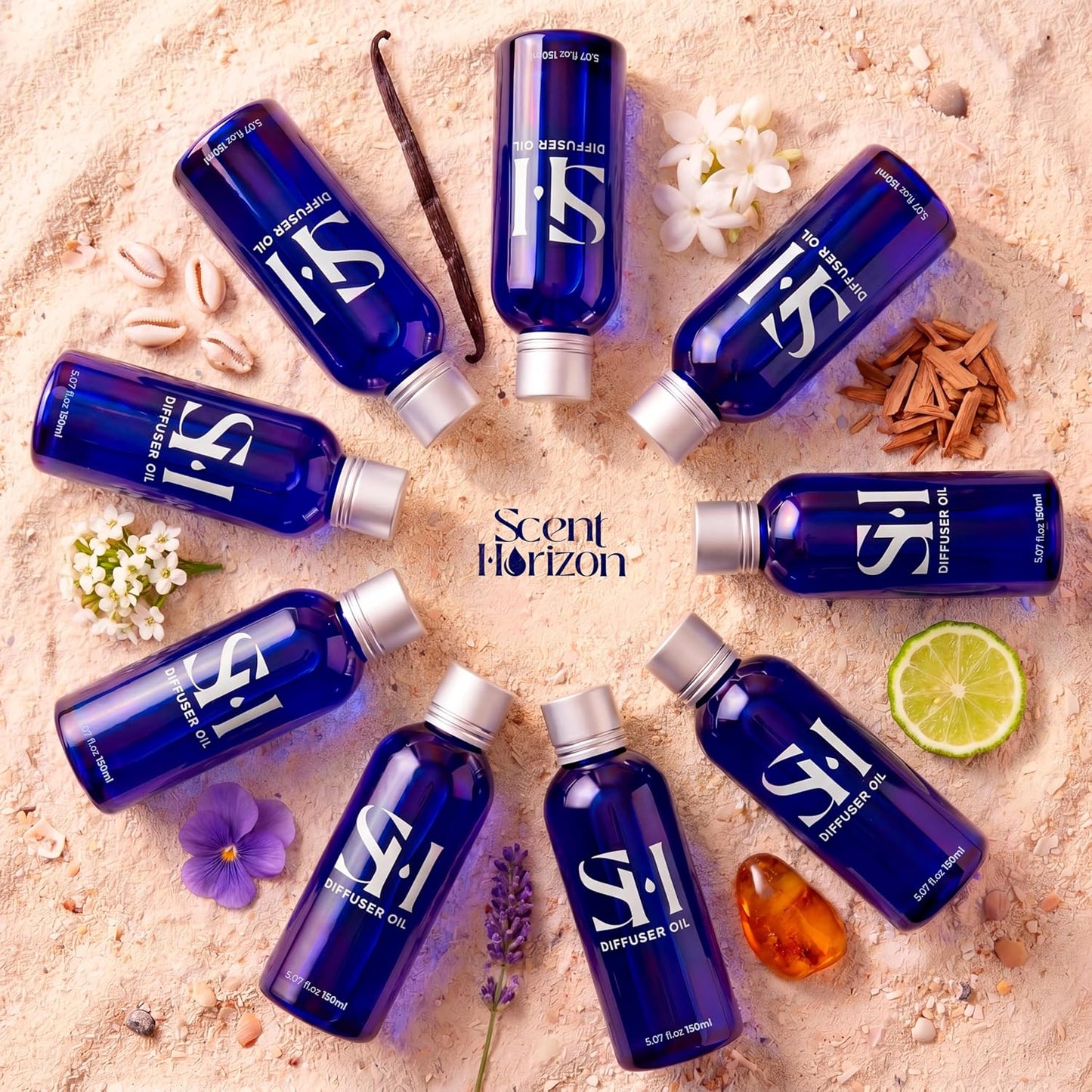 Inspired by 6-Star Hotel Dubai DB04 Hotel Scent Diffuser Oil | 5.07 Fl oz (150 ml) - Waterless Diffuser Oil Refill & Highly Concentrated Fragrance Oil, Diffuser Oil Scents, Hotel Oil Diffuser