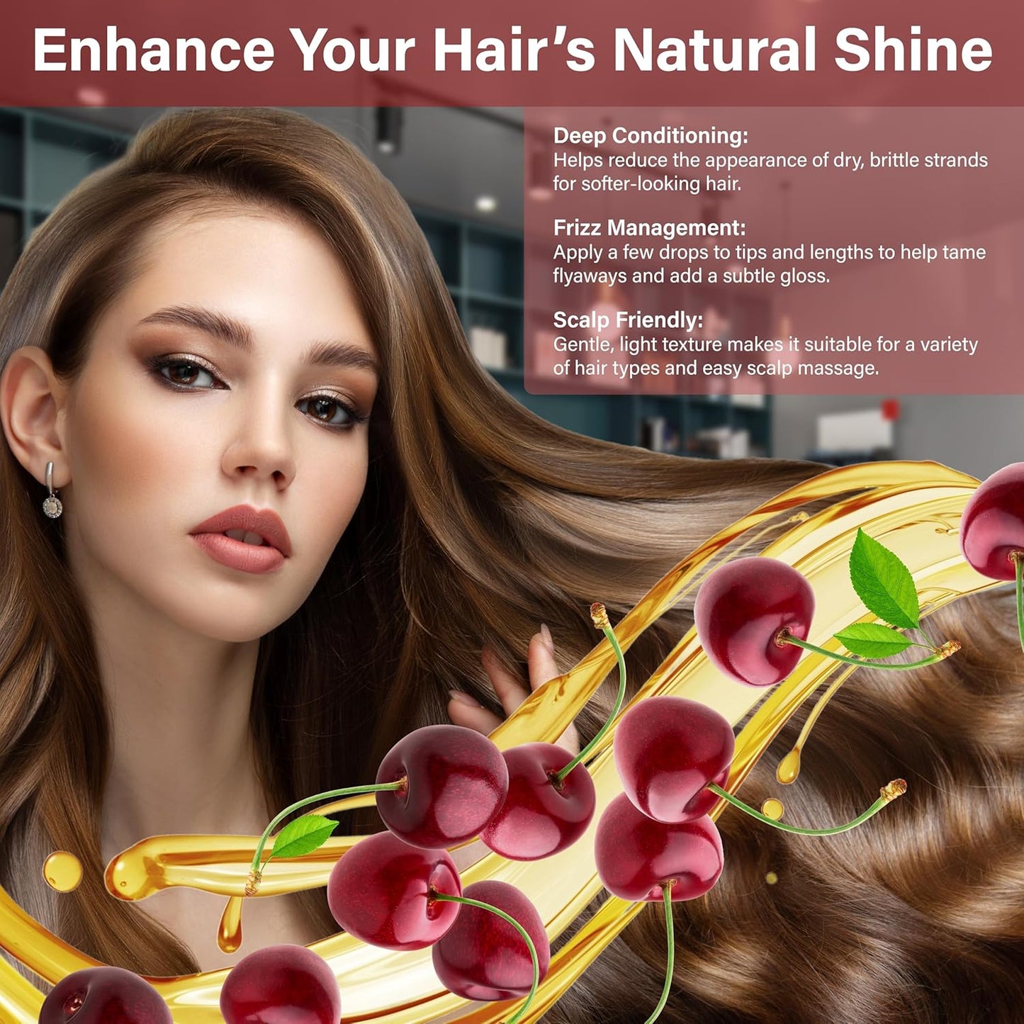 Plant Guru Cherry Kernel Oil 16 fl. oz. Cold Pressed 100% Pure & Natural Carrier – Skin, Face, Body & Hair Growth Moisturizer. Great for DIY Creams, Lotions, and Lip Balms.