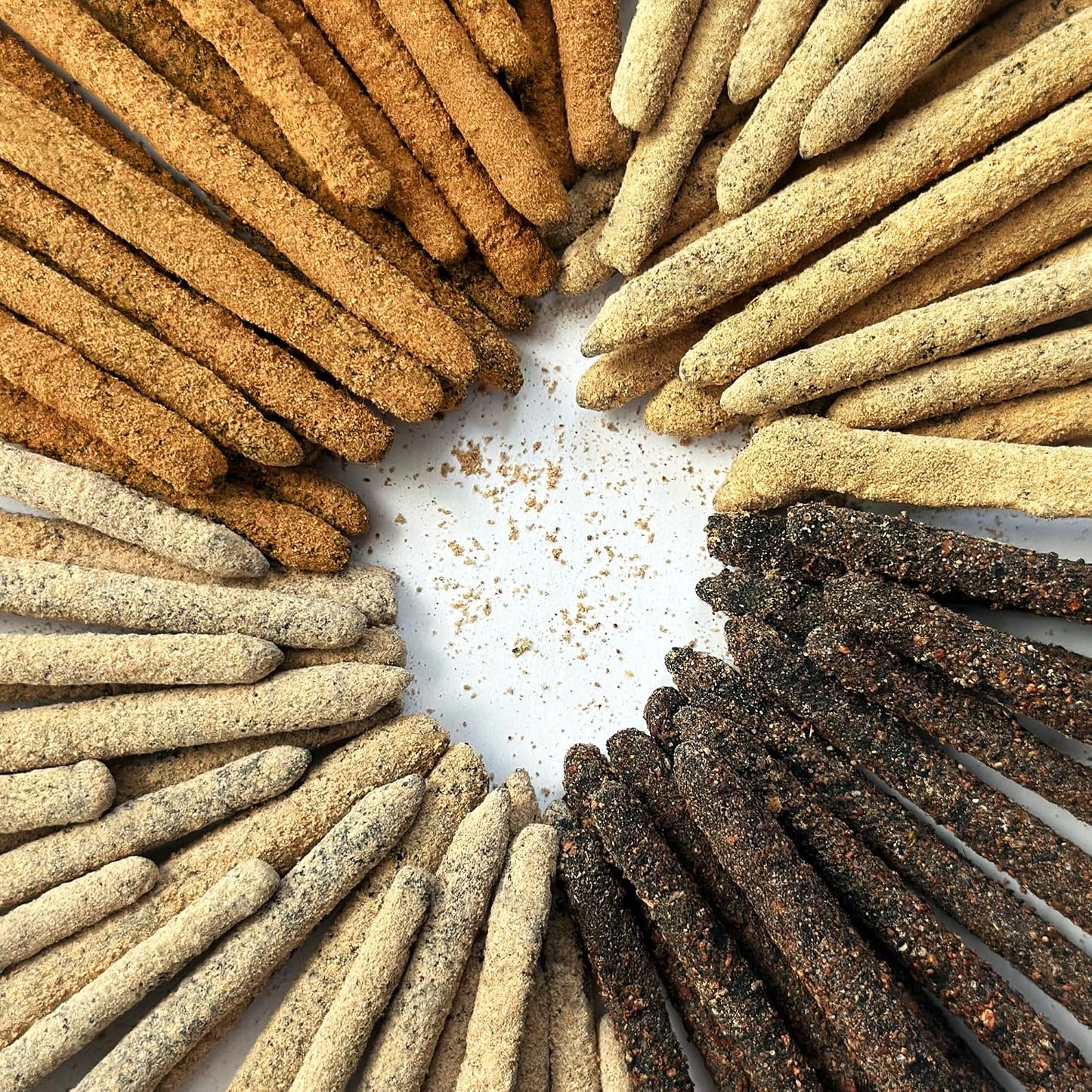 Mix Copal Aztec Incense 40 Sticks Mexico, Palo Santo, Myrrh, Cinnamon, Sandalwood for Yoga & Spiritual Cleansing - Pure Copal Resin Incense for Purifying Energy & Relaxation, JAGUARBIRD