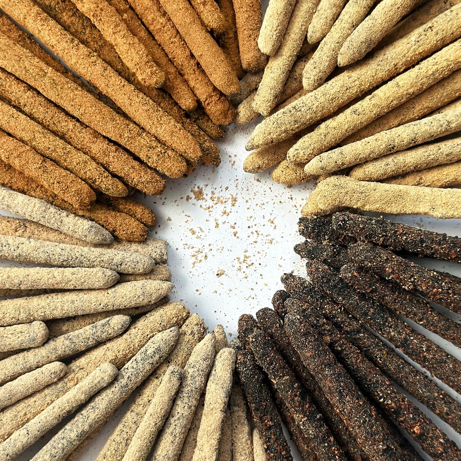 Mix Copal Aztec Incense 40 Sticks Mexico, Palo Santo, Myrrh, Cinnamon, Sandalwood for Yoga & Spiritual Cleansing - Pure Copal Resin Incense for Purifying Energy & Relaxation, JAGUARBIRD