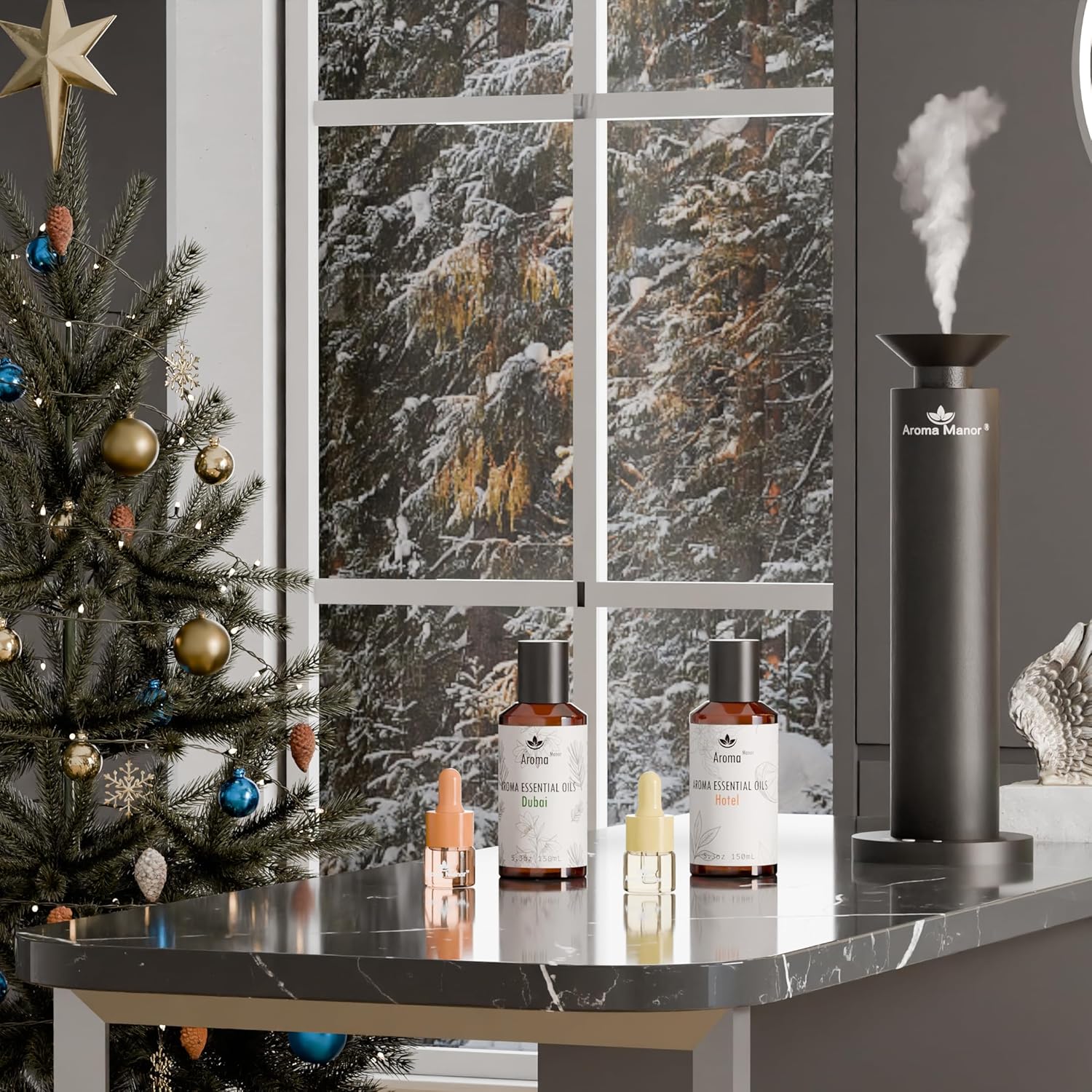 Scent for Diffuser - Citrus No.7 - Luxury Hotel Inspired Home Aromatherapy Diffuser Oil - Lemon, Juicy Citrus and Blood Orange - for Diffuser, Humidifier, Ultrasonic, Reed - 150ML