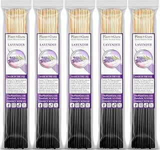 Lavender Incense Sticks 500 Pack 11" Bulk Wholesale - Smooth and Clean Long Burn Time, 45 to 60 Minutes.