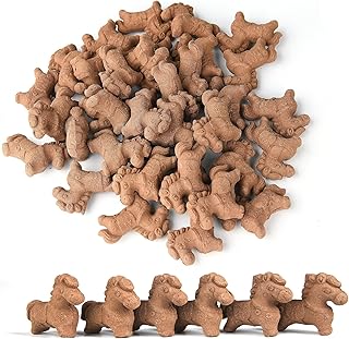 Large Incense Cones, Natural Sandalwood Scent, Horse Incense Cones - Mud Sculpture Zodiac Horse Shape,Fits Most Incense Trays & Holders, Excellent for Relaxation(40Pcs)