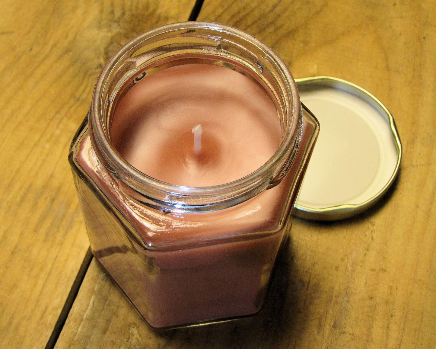 Brown Sugar & Fig Scented Blended Soy Candle by Just Makes Scents