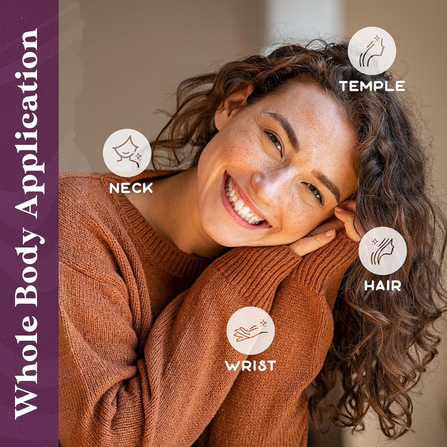 PURPLE CANYON Essential Oils Balm Stick | Lavender Zen Aromatherapy Balm | Scented Body Balm for Relaxation and Sleep | Lavender, Clary Sage, Ylang Ylang Essential Oils Blend | 6.5 grams