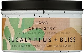 Good Chemistry, Candle Tin Eucalyptus Bliss, 5.6 Ounce