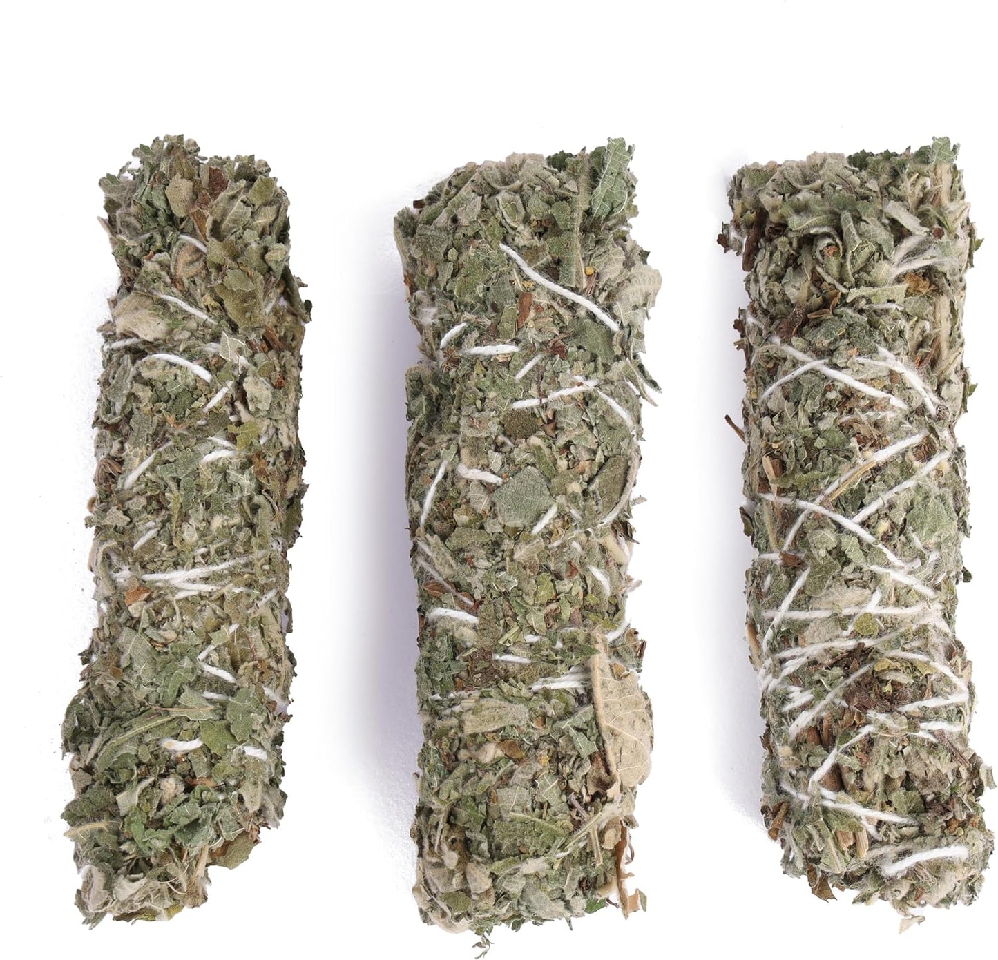 Bless-International Himalayan-Sage-Holy-Basil-Frankincense-Incense Premium-100%-Natural-and-Organic Handcrafted-4-Inches-Long Used-for-Home-Cleansing-Meditation-Smudging-Rituals