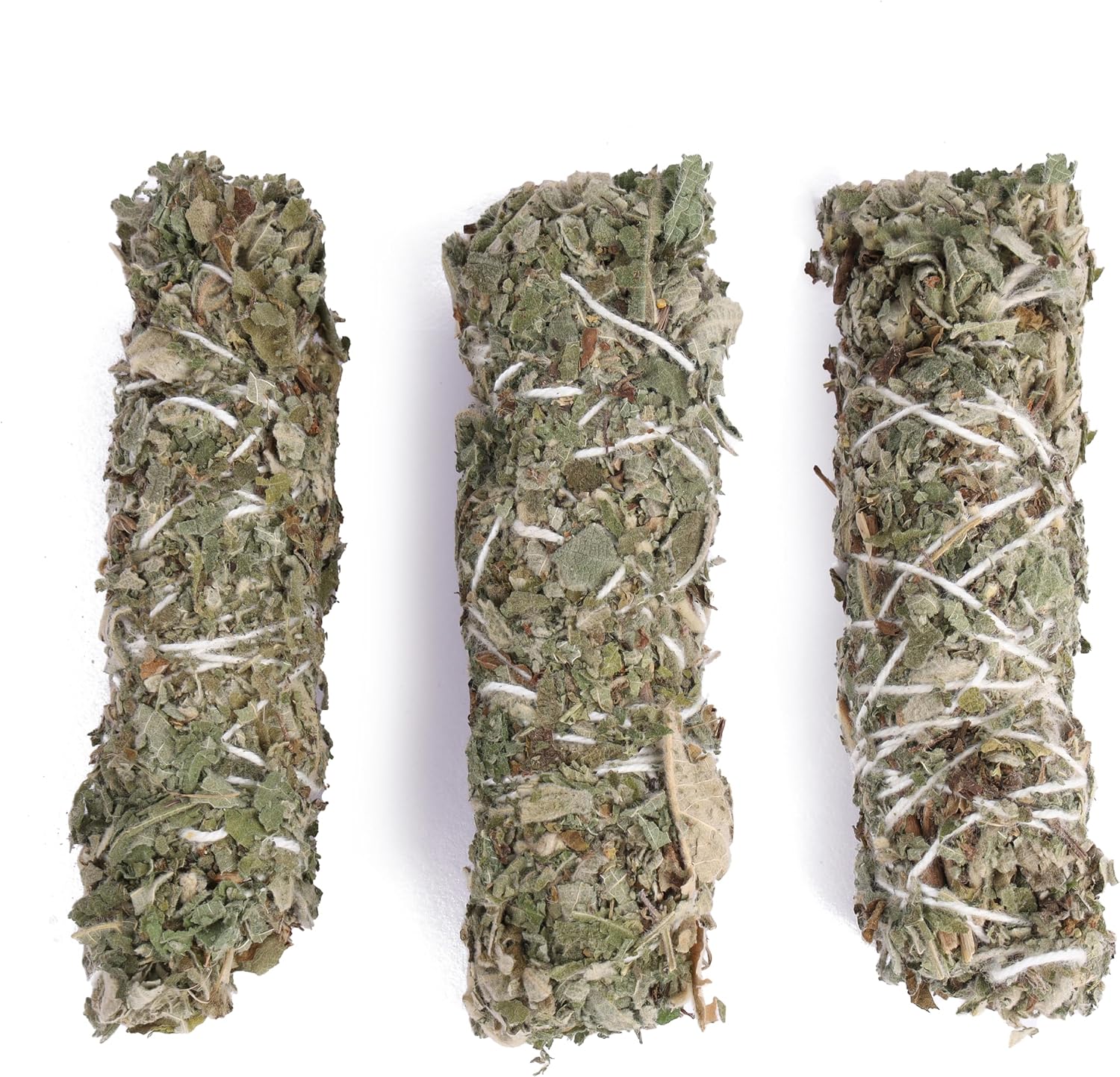 Bless-International Himalayan-Sage-Holy-Basil-Frankincense-Incense Premium-100%-Natural-and-Organic Handcrafted-4-Inches-Long Used-for-Home-Cleansing-Meditation-Smudging-Rituals