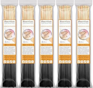 Sandalwood Incense Sticks 500 Pack 11" Bulk Wholesale - Smooth and Clean Long Burn Time, 45 to 60 Minutes.