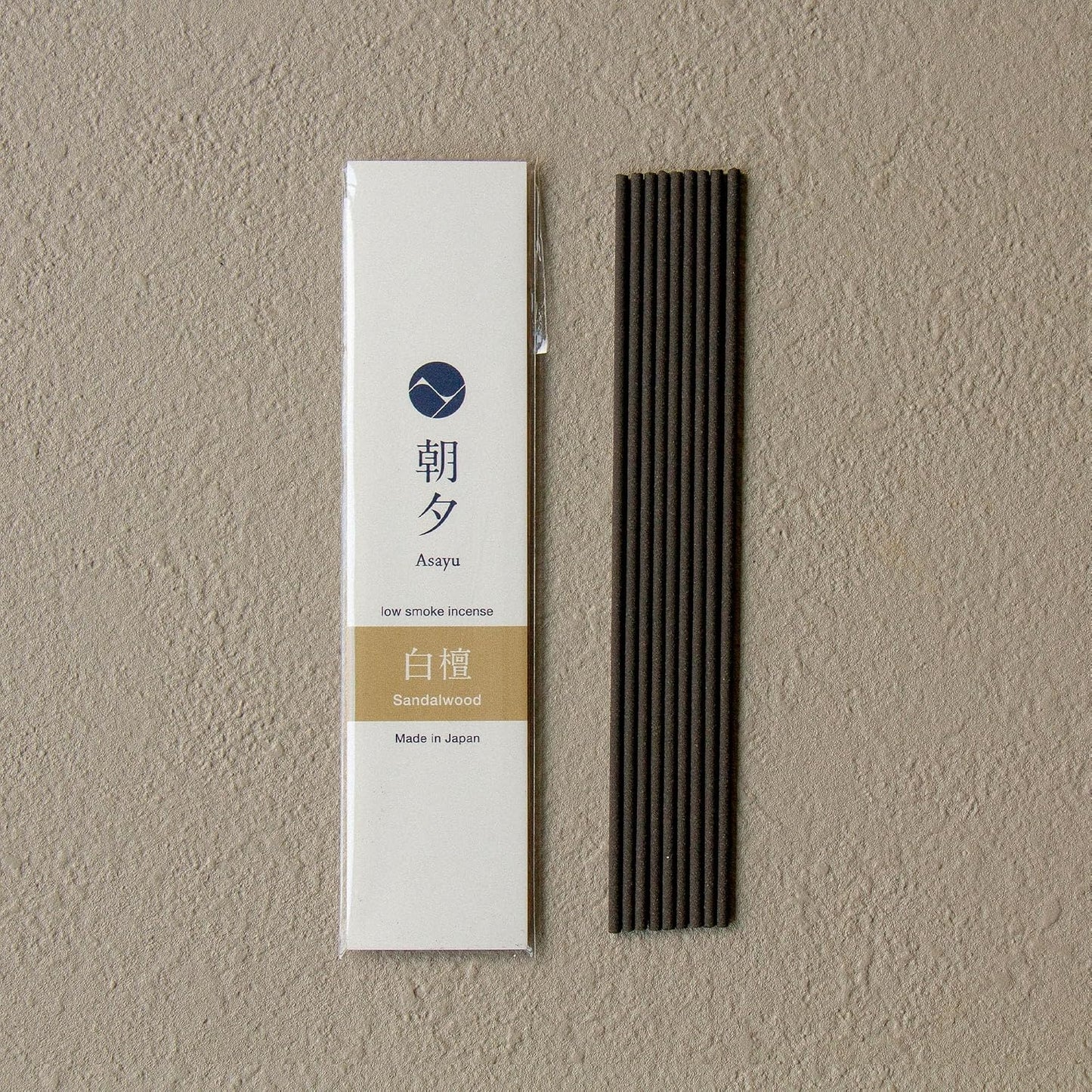 Asayu Japan Incense Gift Set - Natural Scent Collection - Ceramic Holder + 5 Authentic Japanese Incense Sticks (20g Each) - Made in Japan - for Yoga, Meditation & Relaxation