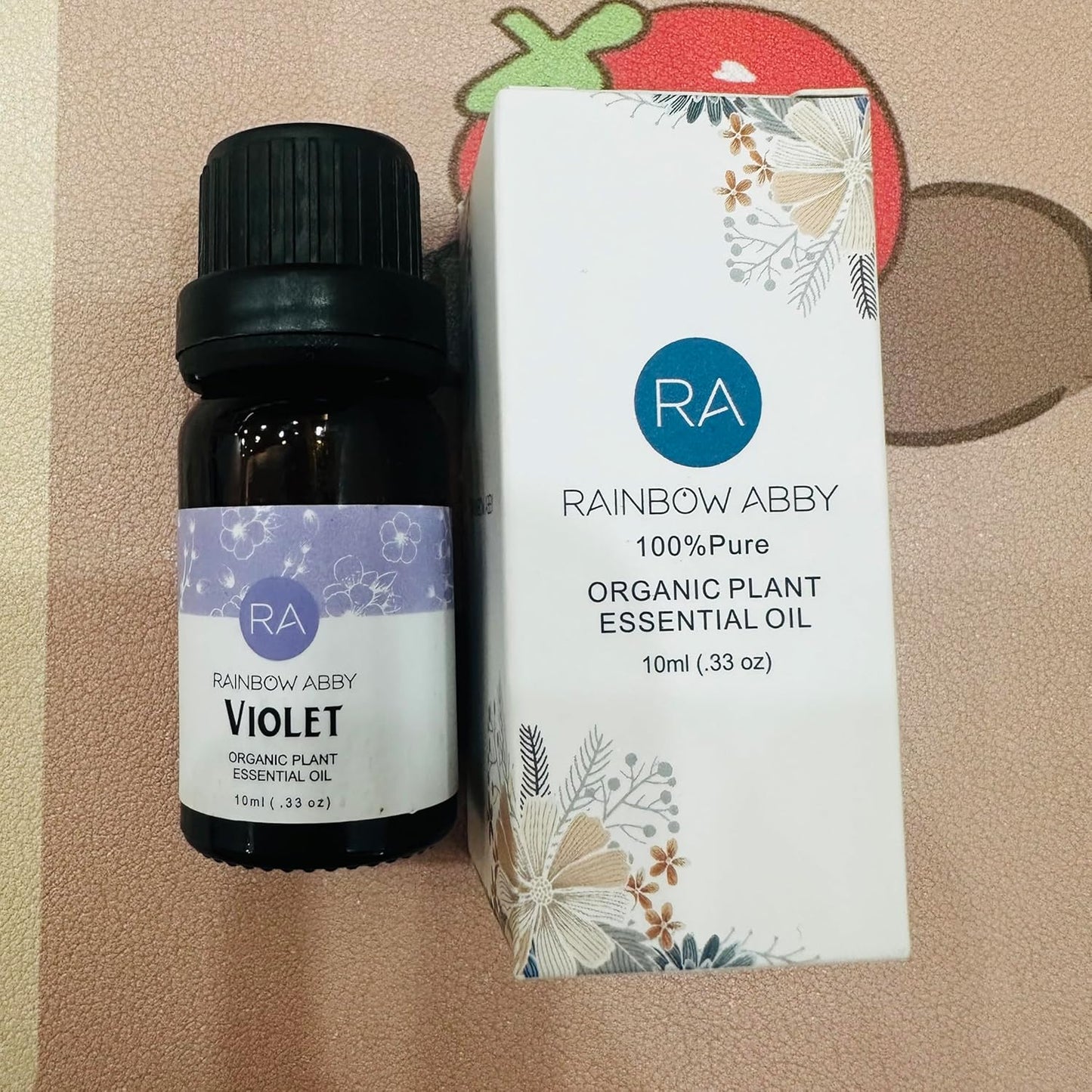 2-Pack Violet Essential Oil 100% Pure Oganic Plant Natrual Flower Essential Oil for Diffuser Message Skin Care - 10ML