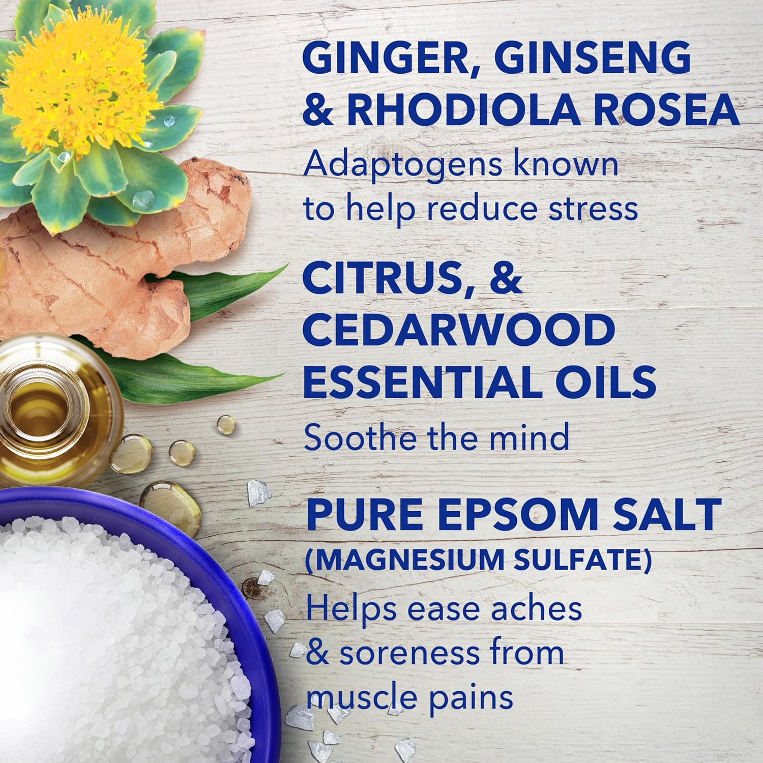 Dr Teal's Epsom Salt Magnesium Soak, Stress Relief with Essential Oils, 3 lbs