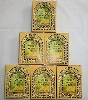 Song of India - India Temple Incense Cones. 6 x 25 = 150 Cones Total