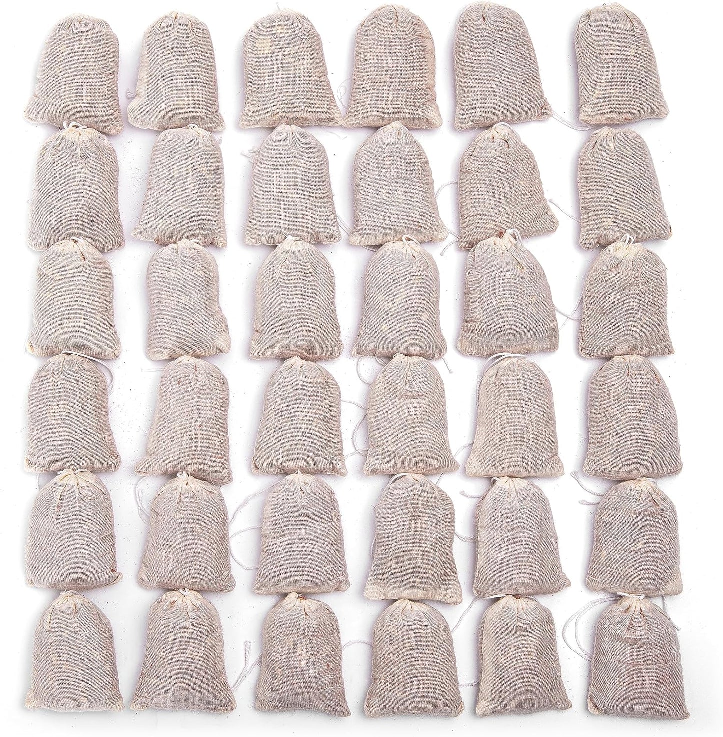 Lavande Sur Terre Pack of 36 Cedar Sachets Bag, Red Cedar Chips Sachets for Clothes Storage,Home Fragrance Sachet for Drawers and Closets, LV-F-CC-2