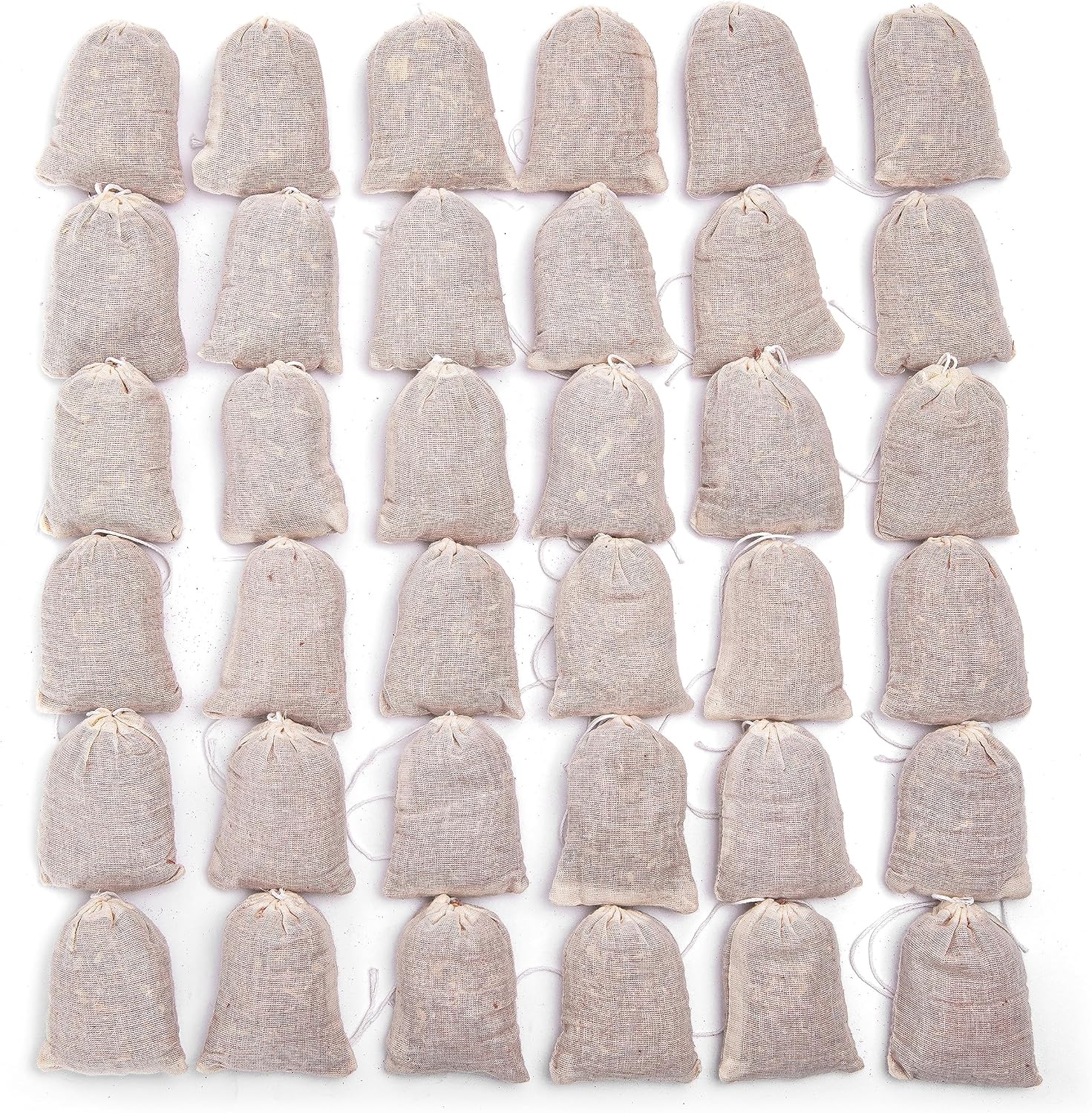 Lavande Sur Terre Pack of 36 Cedar Sachets Bag, Red Cedar Chips Sachets for Clothes Storage,Home Fragrance Sachet for Drawers and Closets, LV-F-CC-2
